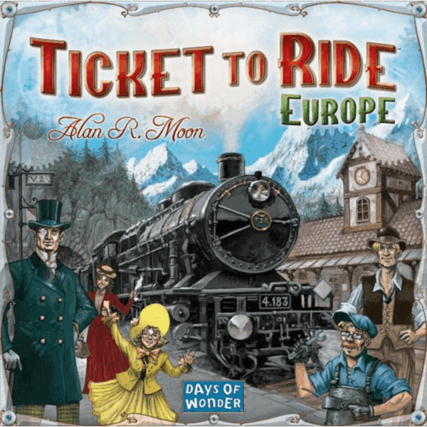 days of wonder ticket to ride europe board game