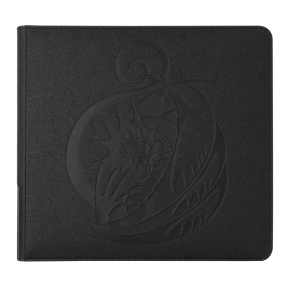 dragon shield album zipster XL 12 pocket iron grey front