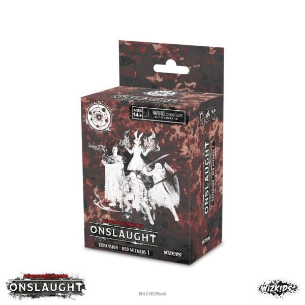 onslaught dungeons and dragons figures red wizard