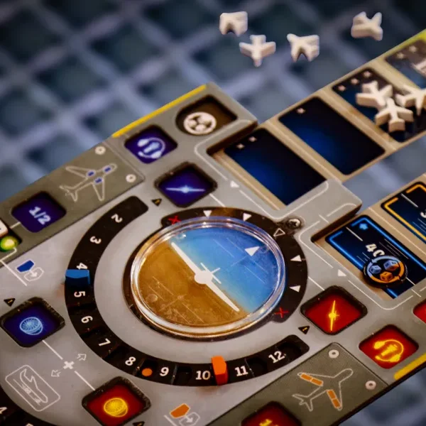 sky team board game components