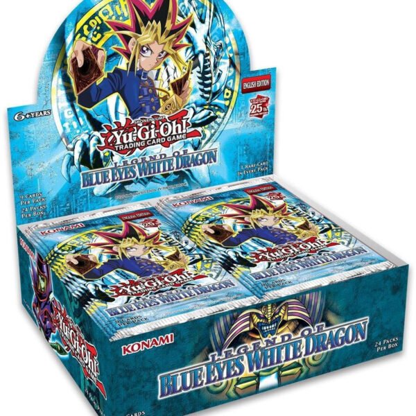 legend of blue eyes white dragon yugioh booster box tcg