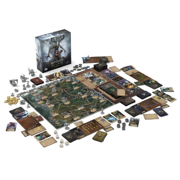 witcher old world deluxe board game full view