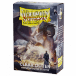 dragon shield 100 clear outer matte sleeves