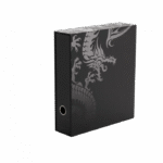 dragon shield sanctuary black binder for trading card games