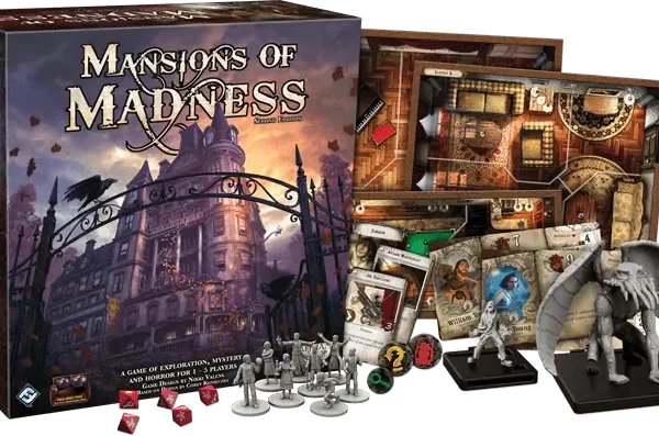mansions of madness 2nd edition components