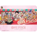 one piece card game - 25th anniversary playmat