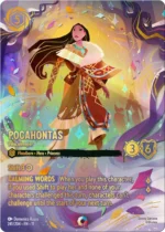 enchanted pocahontas lorcana winterspell tcg