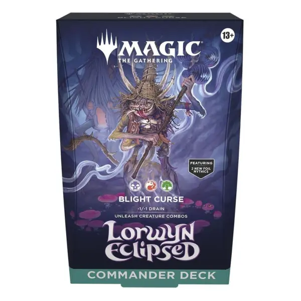 magic the gathering lorwyn eclipsed commander deck blight curse