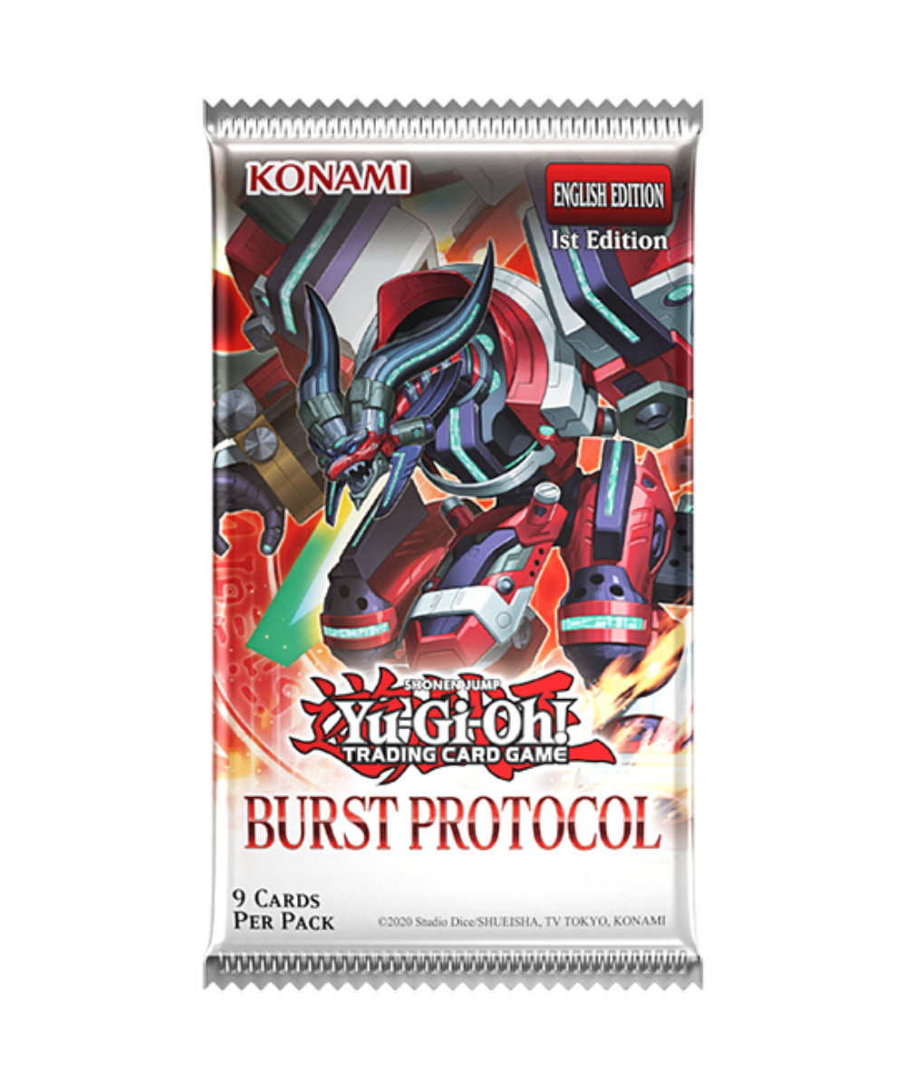 kon193259 Yu-Gi-Oh! Burst Protocol Booster Pack - Image 1