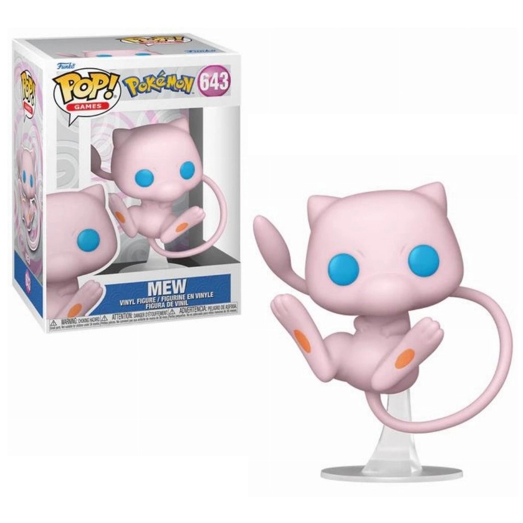 mew-pokemon-vinyl-funko-pop Funko Pop! Pokemon - Vinyl Mew (10cm) - Image 1