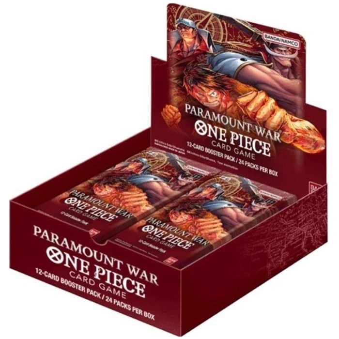 op02-paramount-war-booster-box-one-piece-card-game One Piece Card Game - OP02 Paramount War Booster Box - Image 1