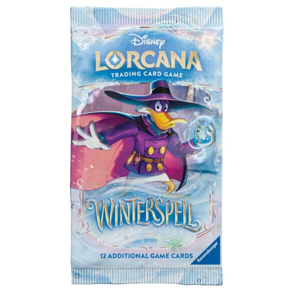 lorcana winterspell booster pack duck