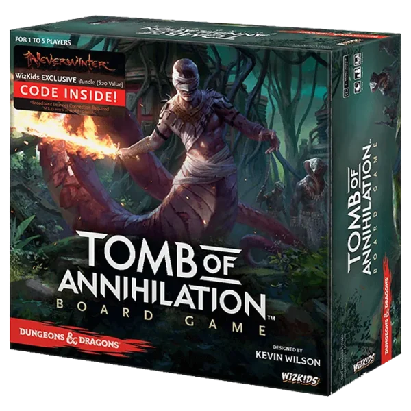 dungeons and dragons tomb of annihilation board game