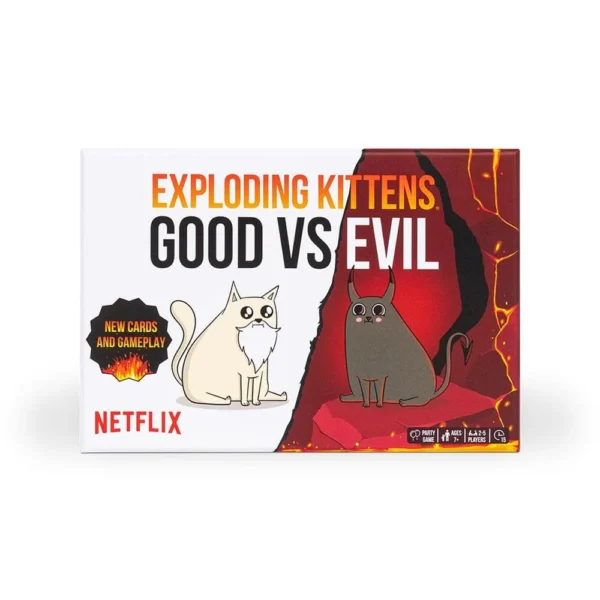 exploding kittens good vs evil