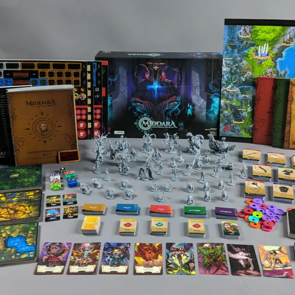 midara unintentional malum act 1 board game full shot