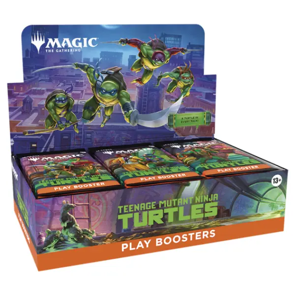 teenage-mutant-ninja-turtles-play-booster-box-magic-the-gathering Magic:The Gathering, teenage mutant ninja turtles play booster box