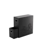 Dragon Shield Fortress 2-Card Drawers Vertical Black