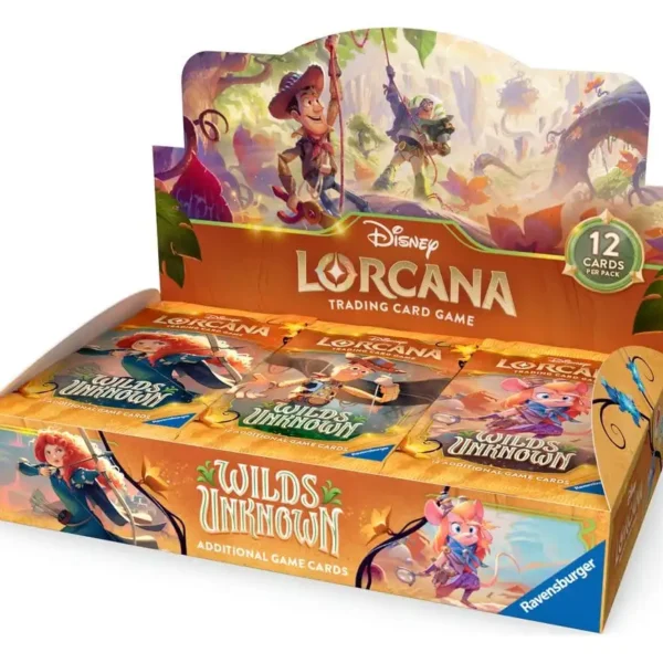 wilds uknown lorcana booster box
