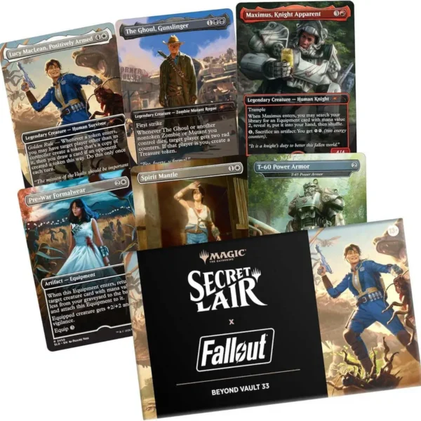 secret lair x fallout vault 33 Magic the Gathering