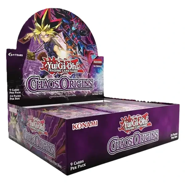 yu-gi-oh! chaos origins booster box