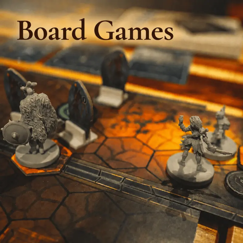 board games product category banner