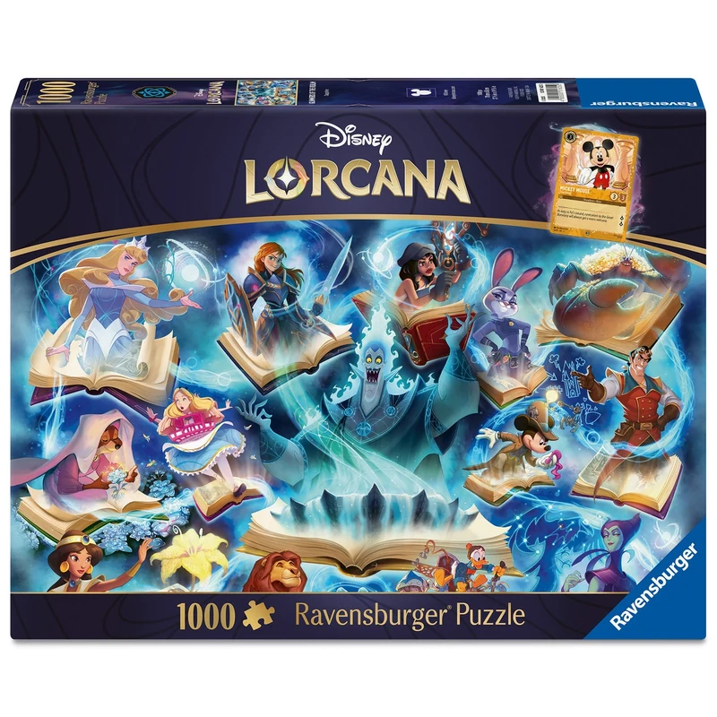 disney-lorcana-puzzle-sapphire-1000-pieces disney lorcana puzzle ravensburger 1000 pieces