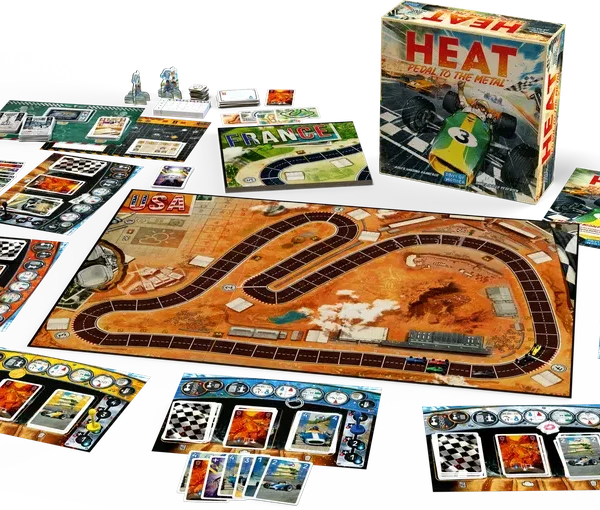 heat board game greek version components