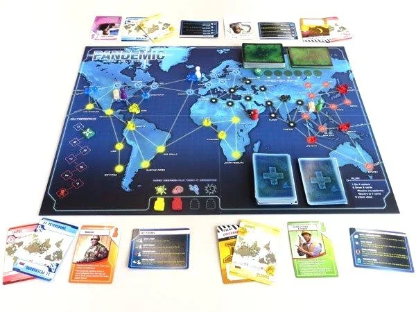pandemic board game components