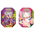 mega moonlit tin pokemon clefable and gengar