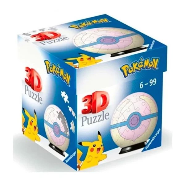 3d puzzle healball pokemon