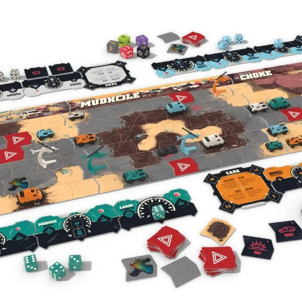 thunder road vendetta board game components