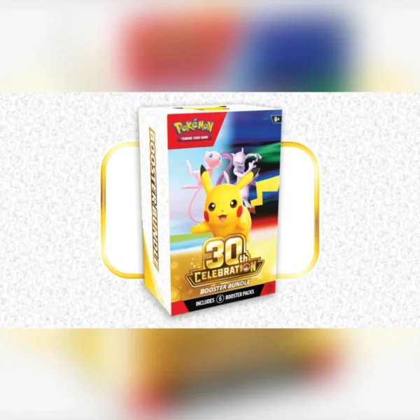 pokemon booster bundle 30th anniv