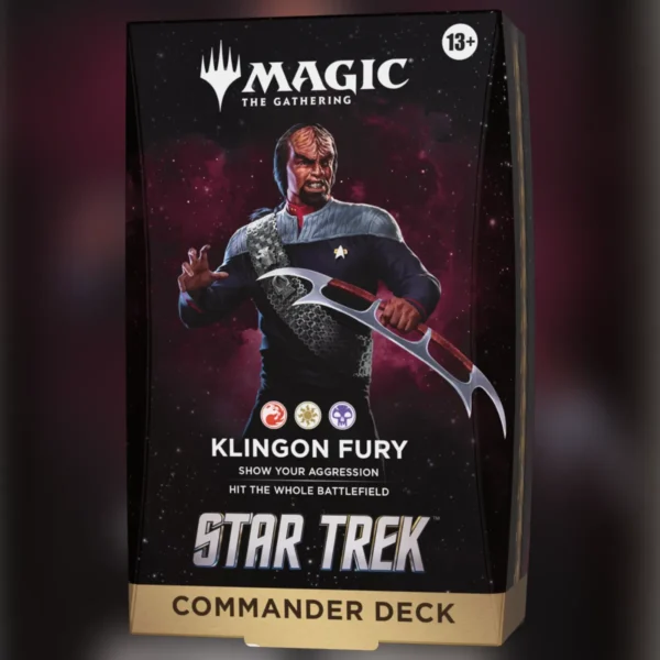 klingon fury mtg commander deck