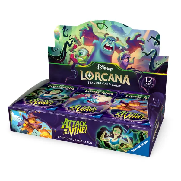 attack of the vine booster box lorcana
