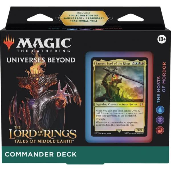 LOTR Sauron commander deck - hosts of mordor