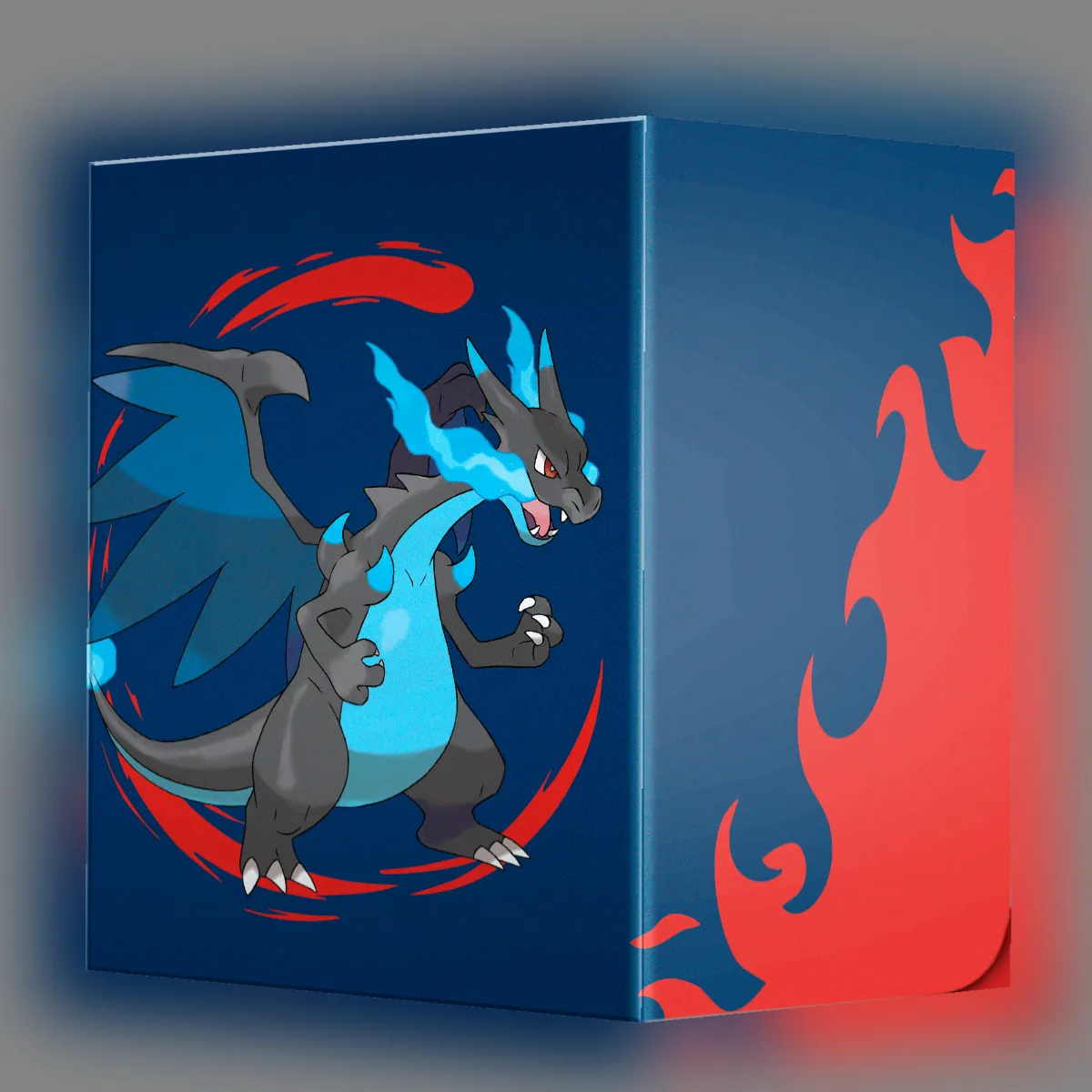 mega-charizard-x-deck-box pokemon charizard x deckbox