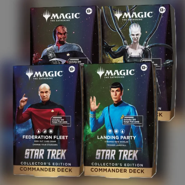 mtg commander decks collector edition star trek