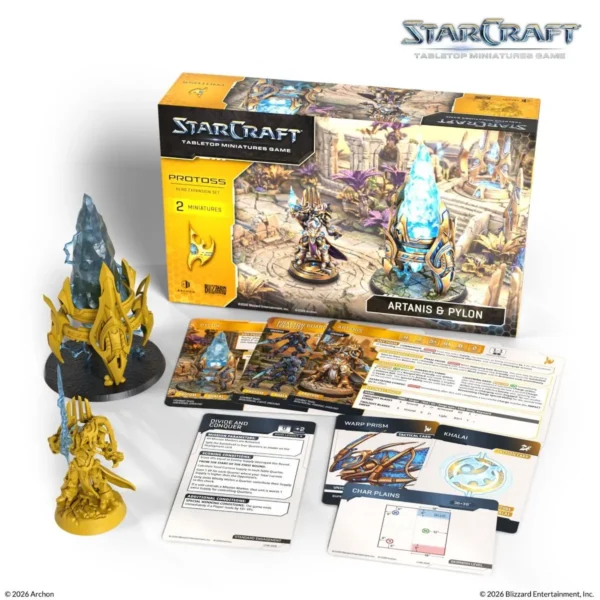 artanis starctraft miniature