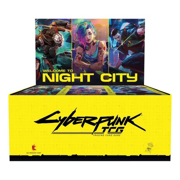 cyberpunk welcome to the night city booster box