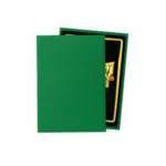 Dragon Shield Japanese Matte Emerald Sleeves (60) - Image 2