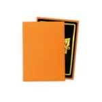 Dragon Shield Japanese Matte Orange Sleeves (60) - Image 2