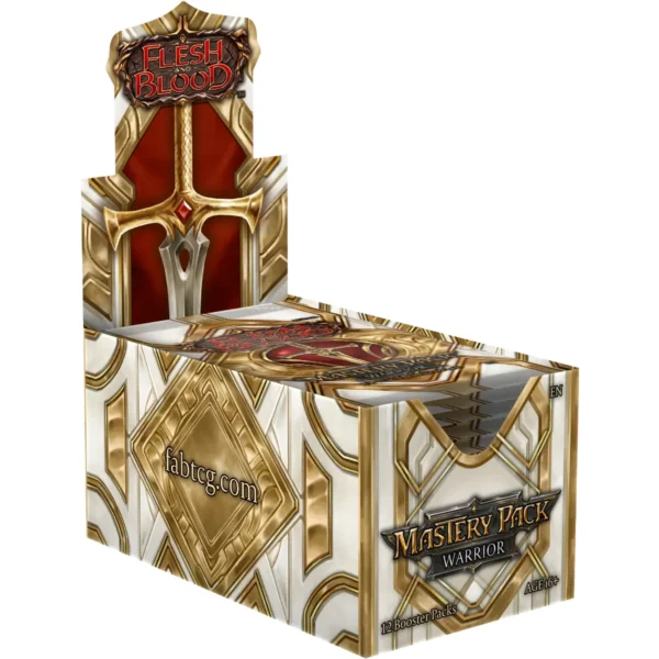 fab warrior mastery booster display