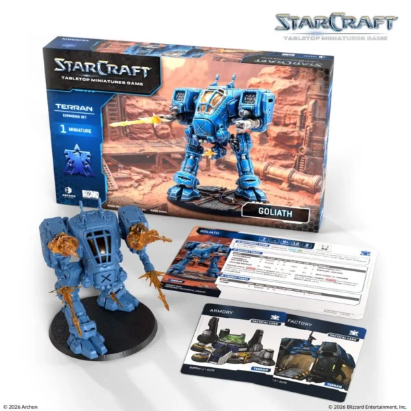 goliath miniature starcraft