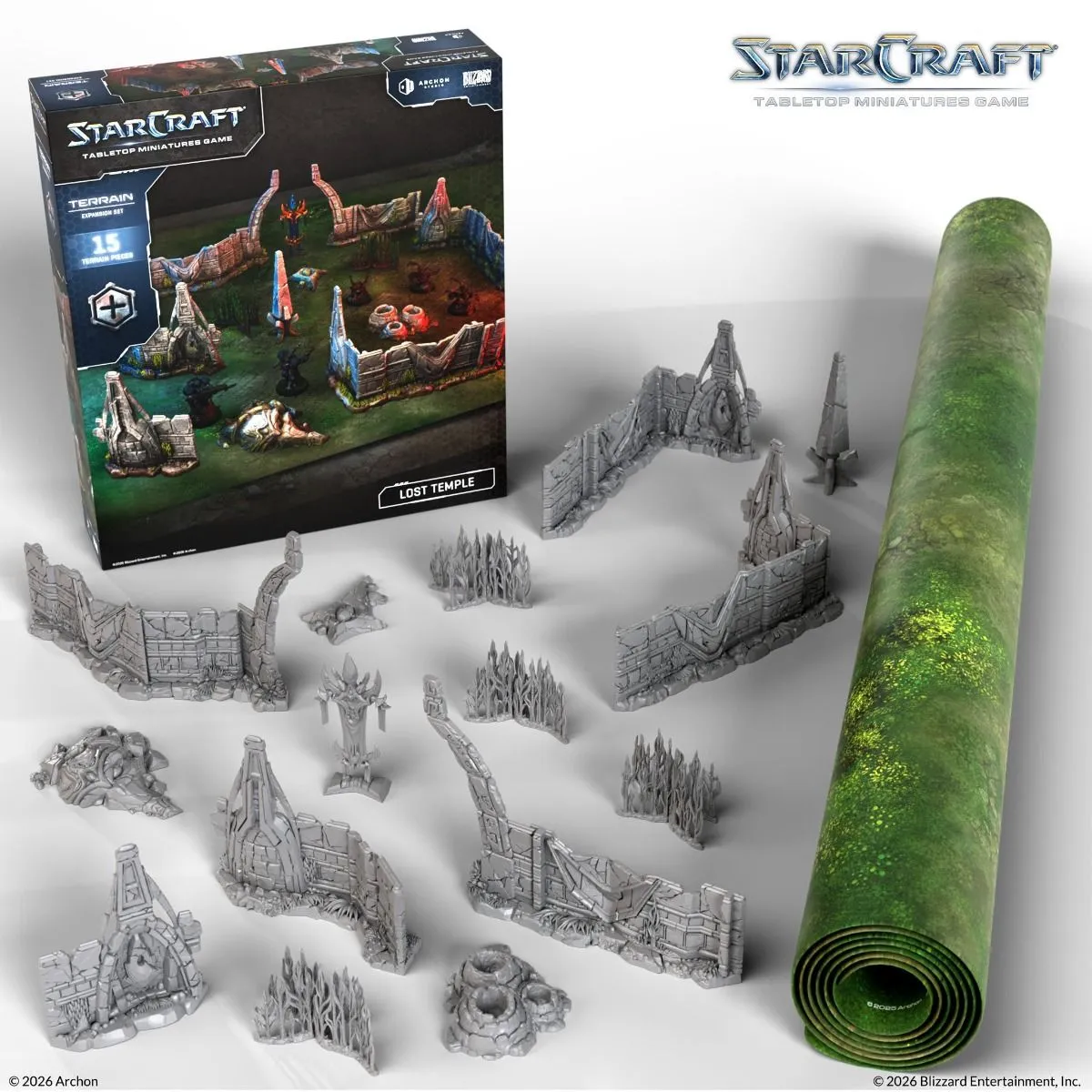 lost-temple-terrain-miniature-game-starcraft lost temple miniature terrain starcraft