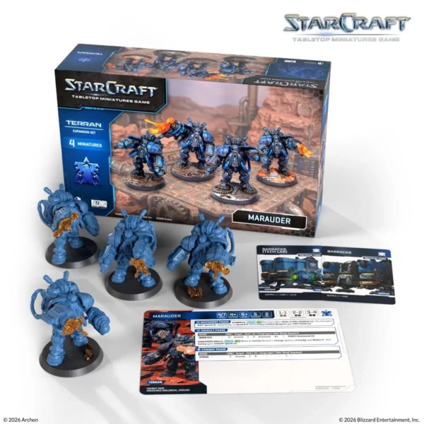 marauder starcraft miniatures