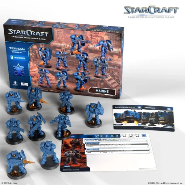 marines starcraft miniatures