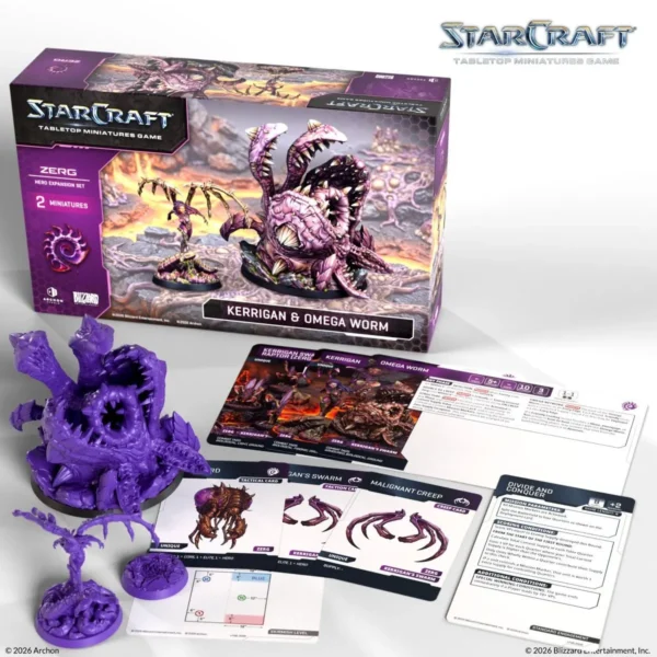 kerrigan zerg miniatures starcraft
