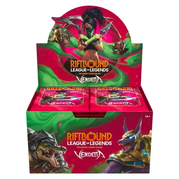 riftbound vendetta booster display