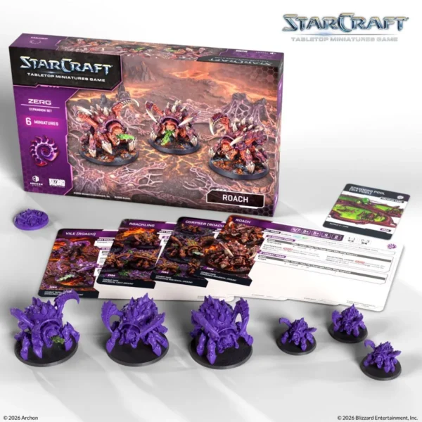 roach starcraft miniature
