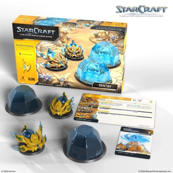 sentry miniatures starcraft